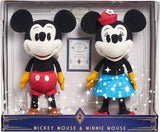 Disney Treasures From the Vault: Pack x2 Peluches Minnie & Mickey Mouse - Edición Limitada