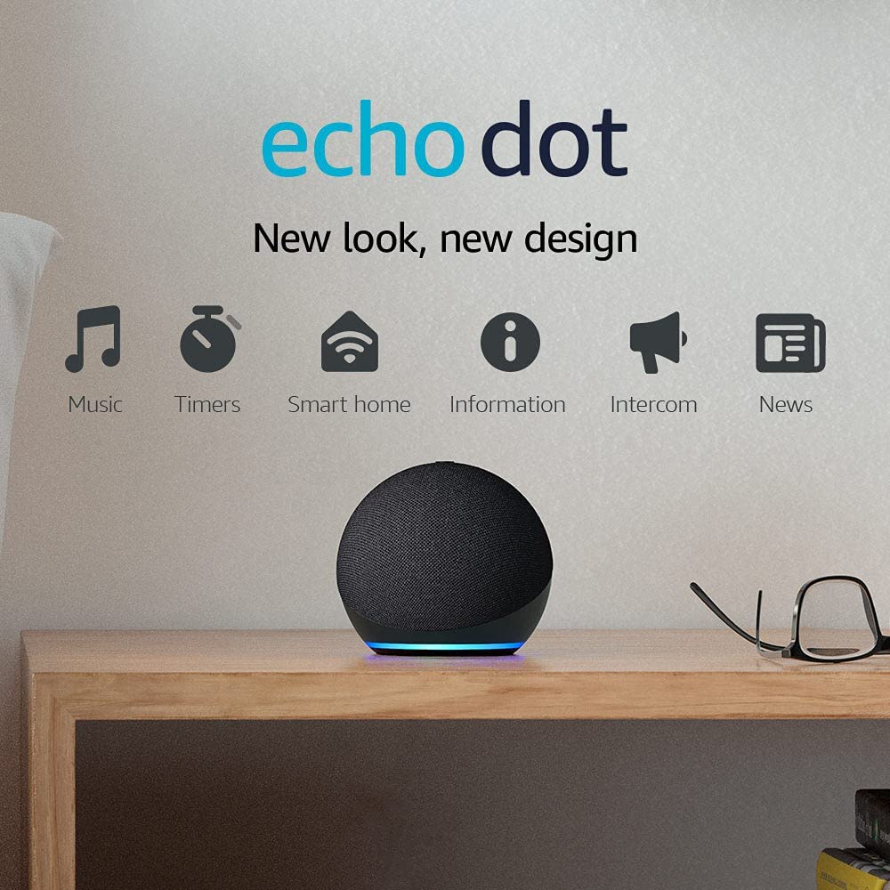 PORTAL TEC Store - ⚡ PARLANTE ASISTENTE DE VOZ SMART  ALEXA ECHO DOT 4TA  GENERACIÓN 💥 ➖➖➖➖➖➖➖➖➖➖➖➖➖➖➖➖ •Conoce el nuevo Echo Dot 4 – Nuestro  parlante inteligente mas popular con Alexa.