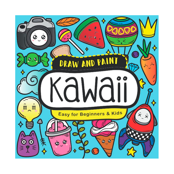 Libro Draw and paint Kawaii