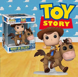 Funko Pop! Pixar Toy Story - Rides Deluxe Woody montando a Tiro al blanco (30th Aniversario)