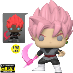 Funko Pop! Anime - Dragon Ball - Super Saiyan Rose Gokú Black #1279 Glow in the Dark