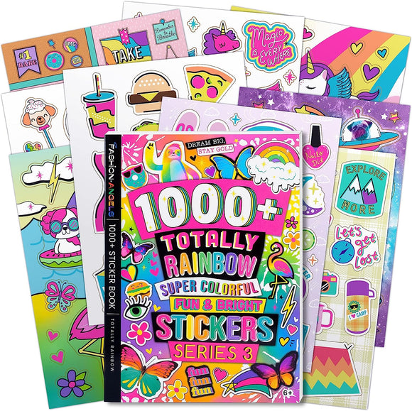 1000+ Stickers Totally Rainbow Series 3