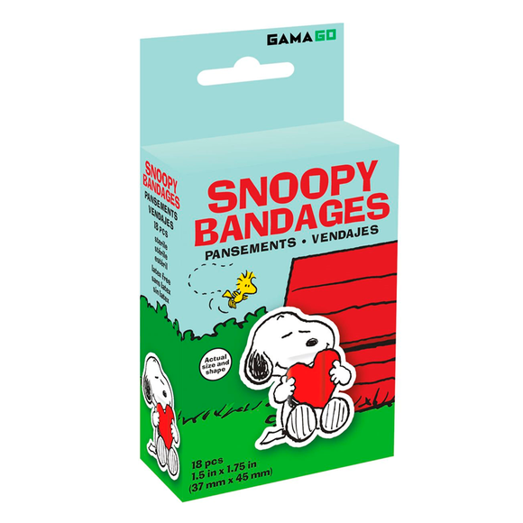 18 curitas Snoopy (Producto licenciado)