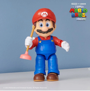 Figura articulable Nintendo Mario Bros Movie - Mario