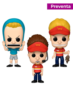 PREVENTA - Funko Pop! MTV - Beavis and Butthead Pack x3