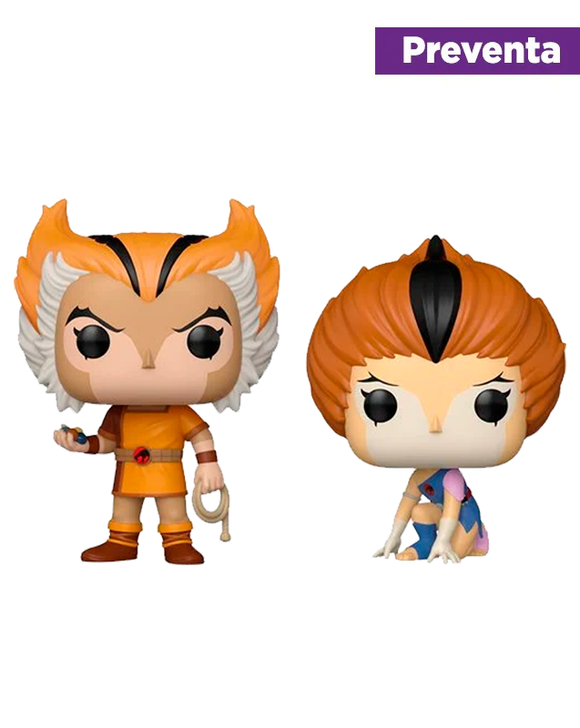 PREVENTA Funko Pop! ThunderCats - Wilykat and Wilykit 2-Pack