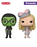 PREVENTA - Funko Pop! Wicked - Elphaba & Glinda in Shiz Uniform 2-Pack