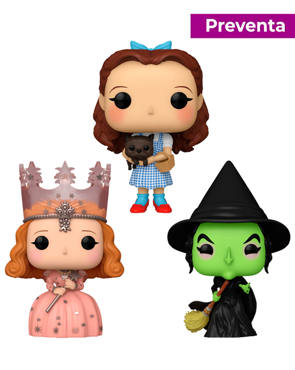 PREVENTA - Funko Pop! El Mago de Oz 85° Aniversario Pack x3