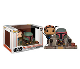 Funko Pop! Star Wars - Boba Fett and Fennec on Throne #483 Television Moments