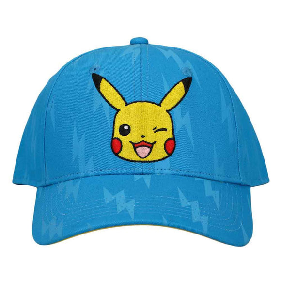 Gorra bordada Bioworld licenciada Pokémon - Pikachu