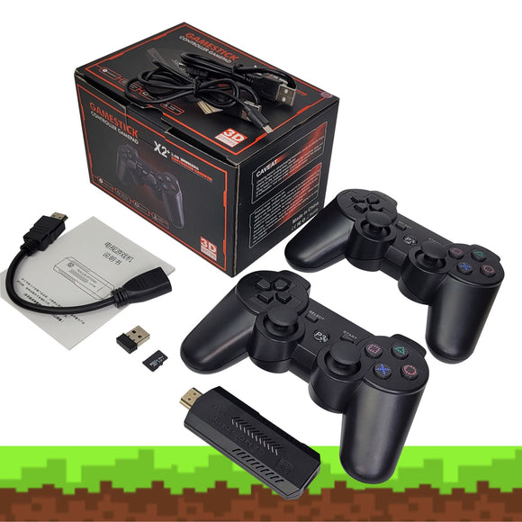 Consola de videojuegos Gamestick + 2 mandos inalámbricos