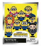 Minions: The Rise of Gru 3D Foam Figural Bag Clip Keyring Blind Bag