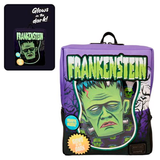 Mini Mochila + Monedero Neón Universal Monsters - Frankestein