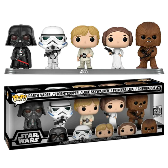 Funko Pop! Star Wars Pack x5 - Galactic Convention Exclusive