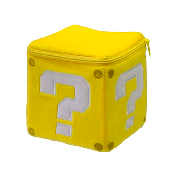 Peluche Nintendo Mario Bros - Coin Box (12cm de alto)