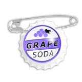 Pin Disney UP - Grape Soda blanco