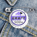 Pin Disney UP - Grape Soda blanco