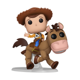 Funko Pop! Pixar Toy Story - Rides Deluxe Woody montando a Tiro al blanco (30th Aniversario)