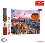 Rompecabezas Trefl 3000 piezas - Globos sobre Capadoccia
