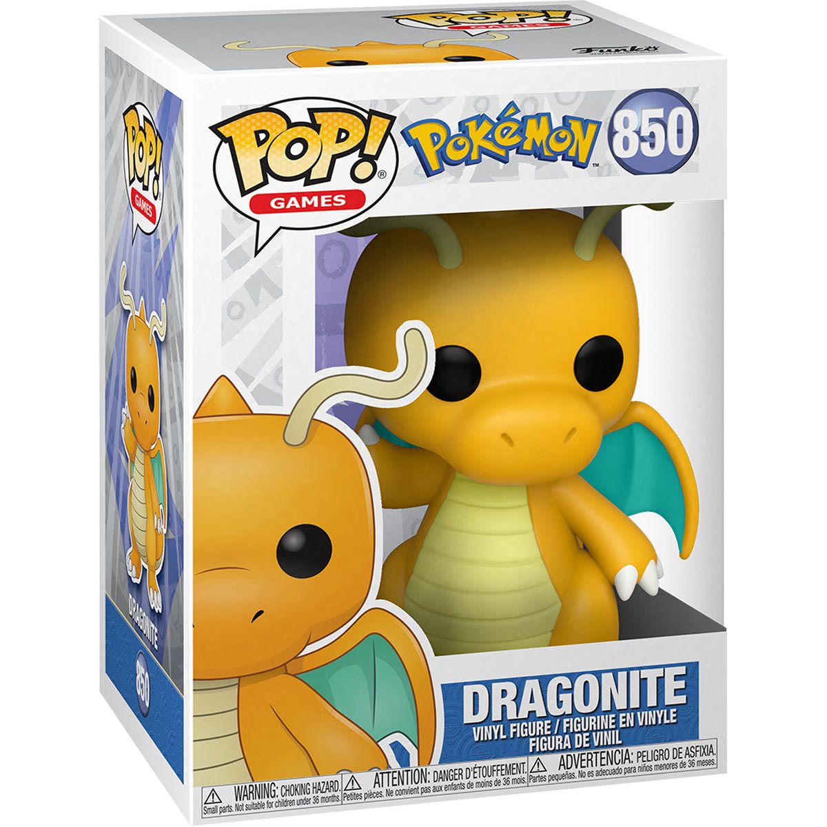 Funko Pop! Games Pokemon Dragonite #850 - Main Image