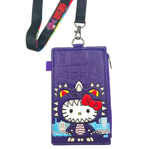 Portapasaporte + Lanyard licenciado Hello Kitty