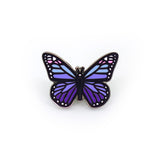 Pin Mariposa morada