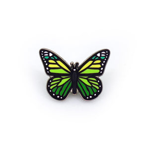 Pin Mariposa verde