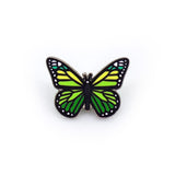 Pin Mariposa verde