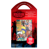Stranger Things pack de 100 stickers licenciados