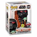 Funko Pop! Star Wars - Dark Trooper with Grogu #488 Glow in the Dark Special Edition