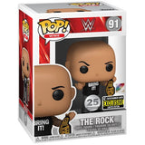 Funko Pop! WWE - The Rock #91 Entertainment Earth Exclusive