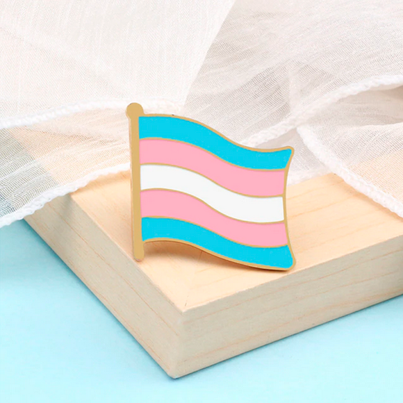 Pin Bandera Trans