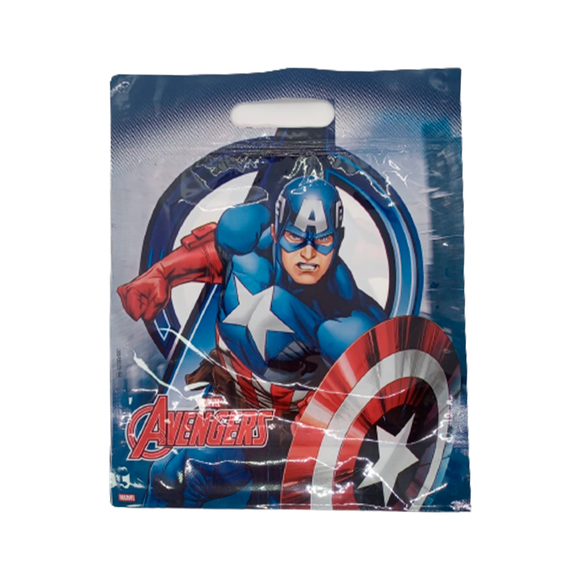 Bolsa de regalo tipo ziploc reusable - Capitán América