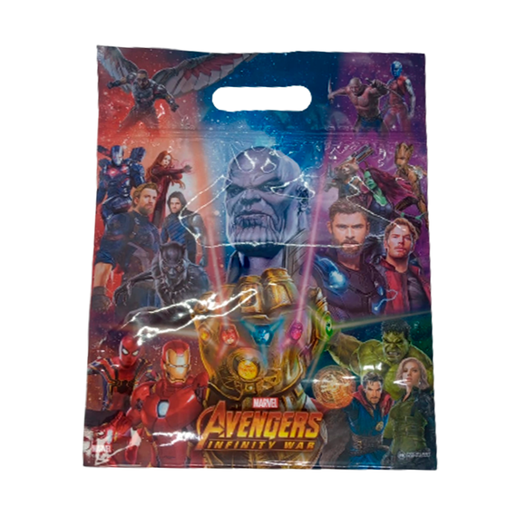 Bolsa de regalo tipo ziploc reusable - Avengers