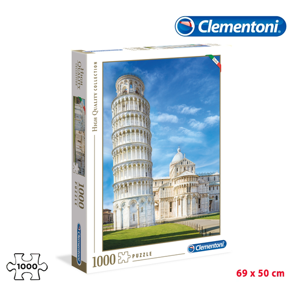 Rompecabezas Clementoni 1000 piezas - Torre de Pisa