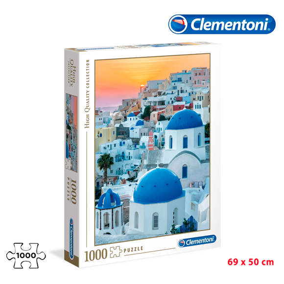 Rompecabezas Clementoni 1000 piezas - Santorini