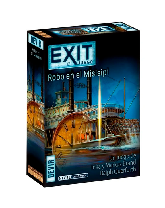 Exit: Robo en el Misisipi (scape room nivel AVANZADO)