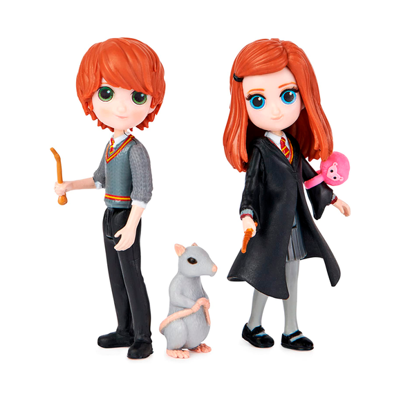 Magical Minis - Ron & Ginny Weasley Pack x2 Figuras