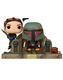 Funko Pop! Star Wars - Boba Fett and Fennec on Throne #483 Television Moments