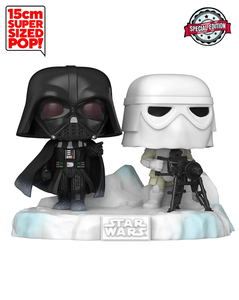 Funko Pop! Star Wars Deluxe - Darth Vader & Snowtrooper #377 6" Special edition