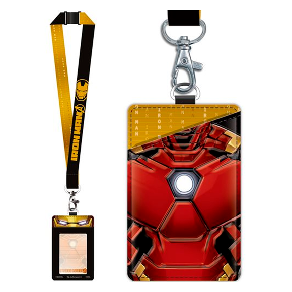 Lanyard Licenciado Marvel - Iron Man