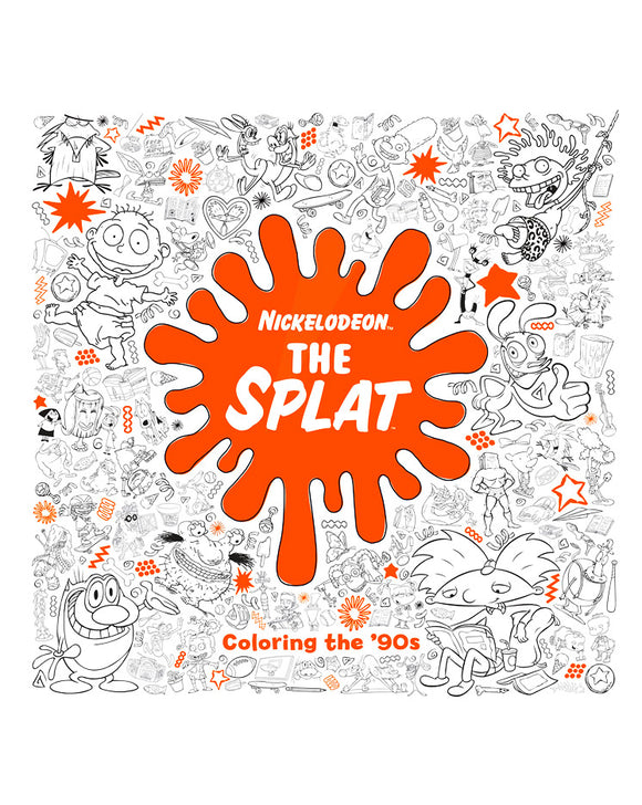Libro para colorear Nickelodeon - The Splat