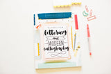 Libro Lettering and Modern Calligraphy: A Beginner's Guide