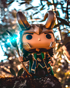 Funko Pop! Marvel - Loki with Scepter #985 Glow in the Dark Special Edition