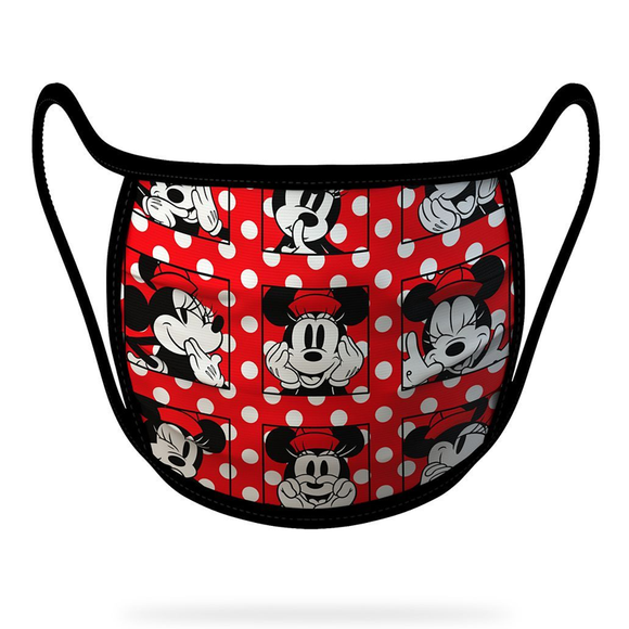 Mascarilla licenciada tela lavable Disney - Minnie Mouse (adulto)