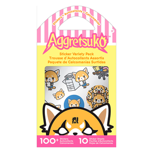 +100 Stickers Aggretsuko