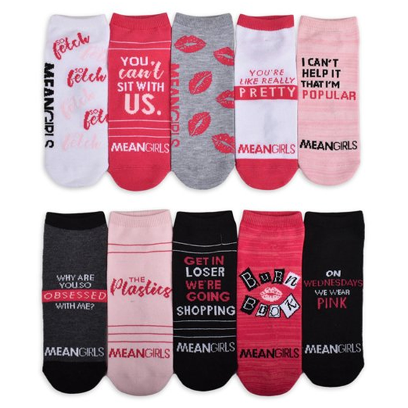 Pack x 10 pares Medias Mean Girls (Talla 4-10)
