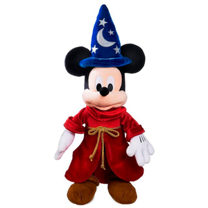 Peluche Disney Sorcerer Mickey Grande (55 cm de alto)