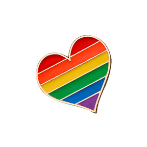Pin corazón LGBT