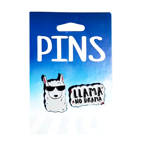 Set x 2 Pins Llama - No Drama
